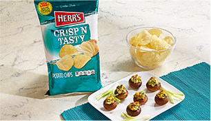 Herr's® Overstuffed Mushrooms